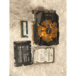 LOT OF COMPUER PARTS Samsung 850 EVO MZ-75E250 250GB 2.5" SATA III hard Drive